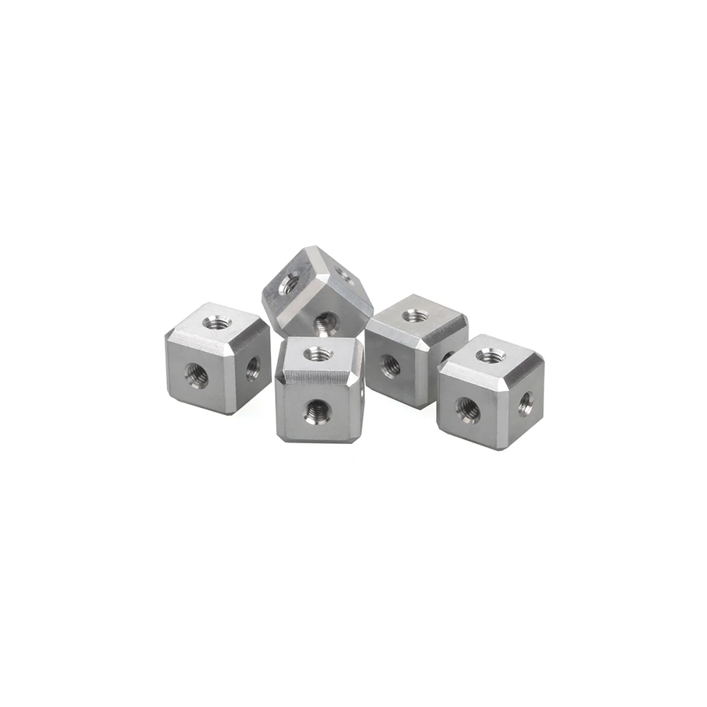 3DSWAY 5 개/몫 3D 프린터 부품 M3 나사 너트 브래킷 고정 블록 시트 Openbuild 알루미늄 블록 삼각형 큐브 DIY 액세서리