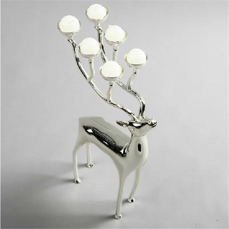 Compra candle stand deer online al por mayor de china, mayoristas ... Wedding Candelabros diseño