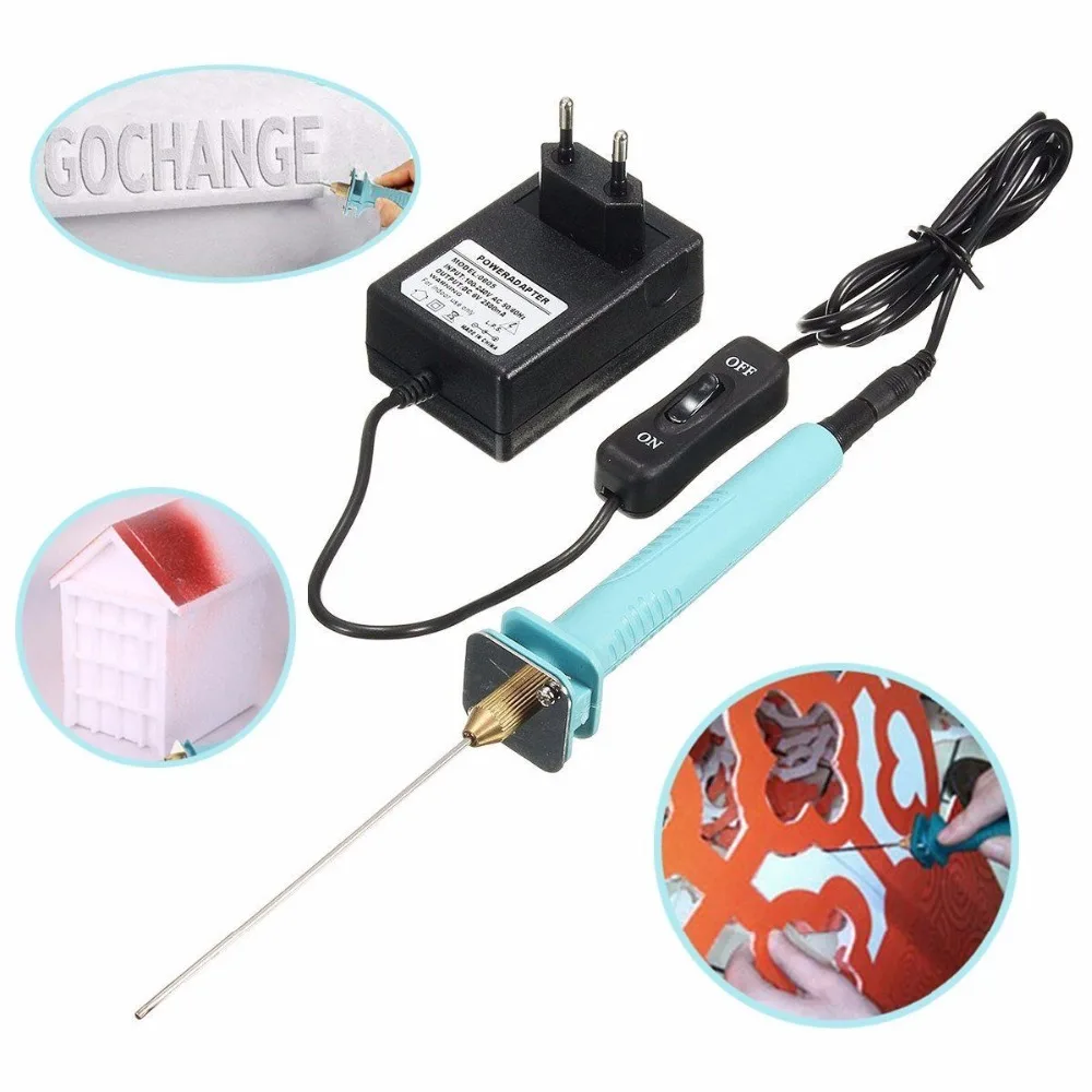 

Craft Hot Knife Styrofoam Cutter Pen Machine For Polyethylene EVA EPS Foam Carving Model Making DIY Handicraft