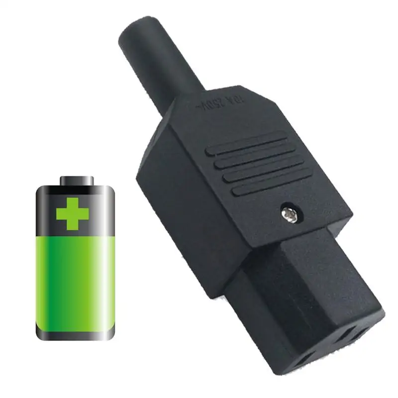 Amzdeal AC 250V 10A 1500KW IEC C13 адаптер|adapter plug|iec c13c13 adapter |