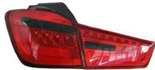 KUNFINE пара автомобильных задних фар в сборе для MITSUBISHI ASX 2012 2013 2014 2015 2016 стоп светильник поворотным сигналом