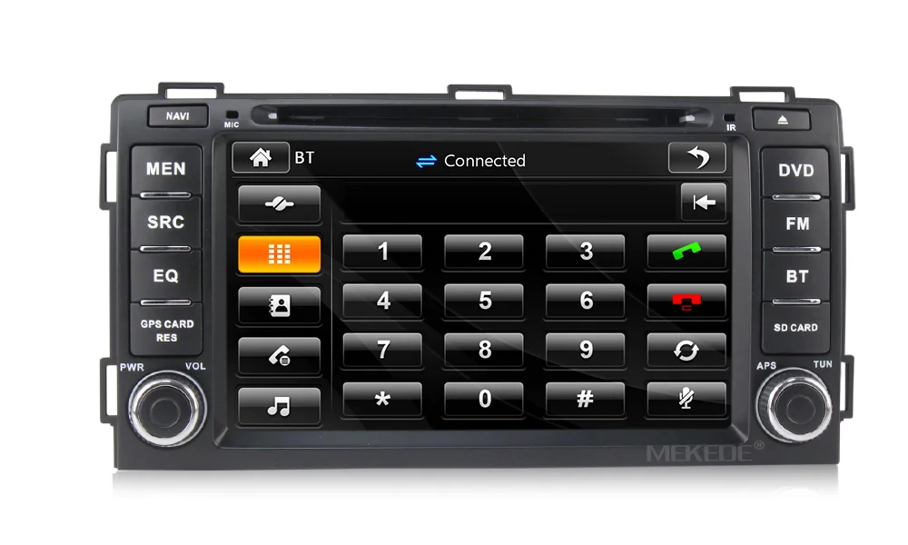 Sale MEKEDE WINCE 6.0 7"Capacitive screen car dvd player with radio GPS for Zotye Z300 built in can-bus support BT 3g wifi RDS ipod 10