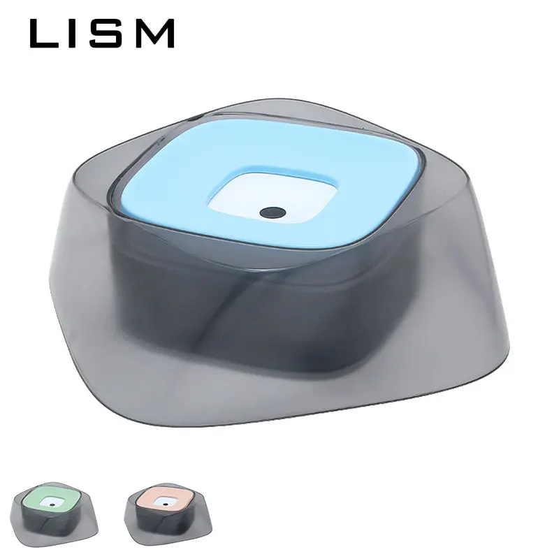 

1.4L Pet Cat Dog Water Fountain Water Drinker Pet Dog Cat Anti-dust Diamond Drinker Bowl Not Wet Beard Drinking Dispenser