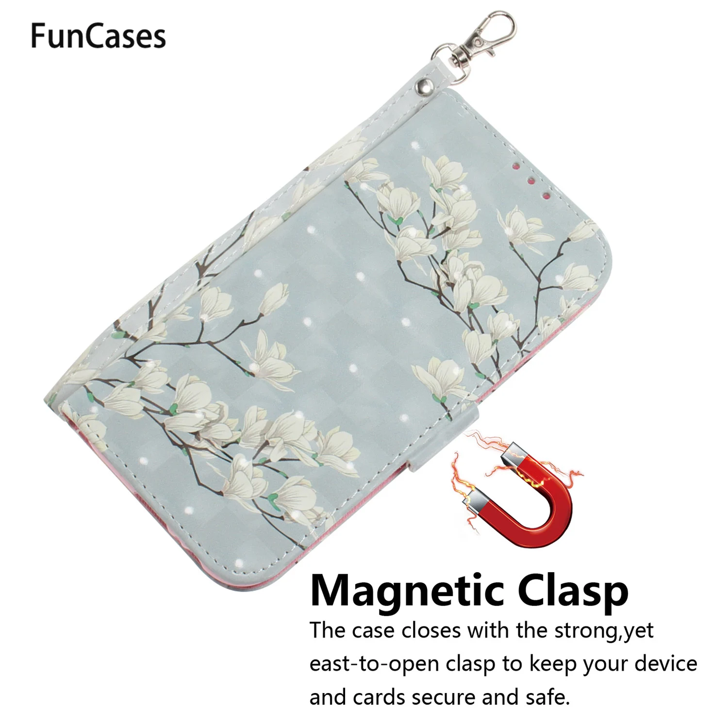 Phone Accessories For cover Nokia 3.1 Plus Magnolia Cove PU Leather Flip Wallet Case sFor Shell Nokia accesorios 3.1 Plus Phone Accessories For cover Nokia 3.1 Plus Magnolia Cove PU Leather Flip Wallet Case sFor Shell Nokia accesorios 3.1 Plus