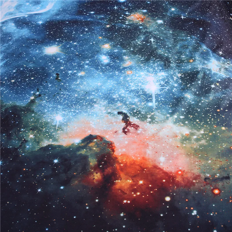 3d Galaxy постельные принадлежности односпальные двойные/королевские 2 шт/3 шт/4 шт