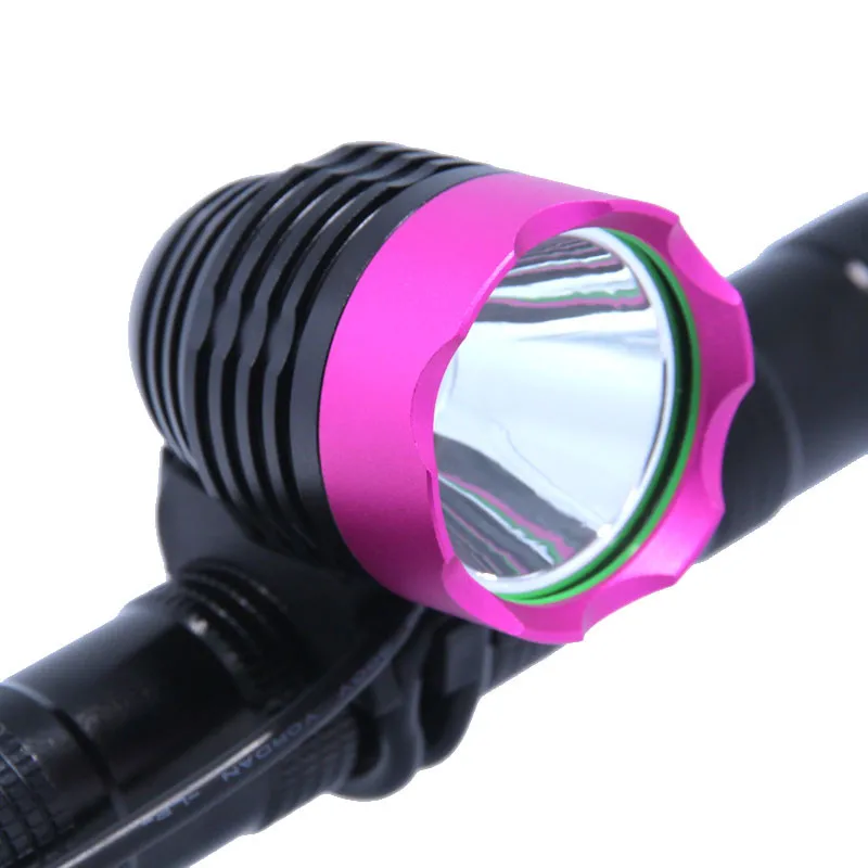 2000 люмен XM-L T6 светодиодный велосипедный налобный фонарь, головной светильник, водонепроницаемый велосипедный светильник, Головной фонарь, велосипедный USB передний светильник и уплотнительное кольцо на голову