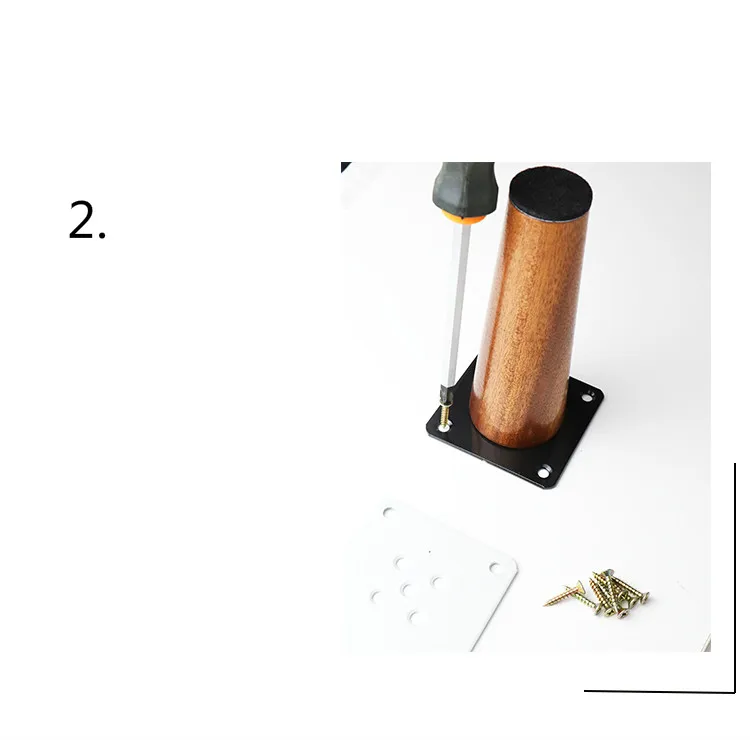Твердые деревянные ножки для мебели ТВ шкаф ноги кровать стол стул диван табурет ножки деревянный прикроватный шкаф шкафы ножки с винтами