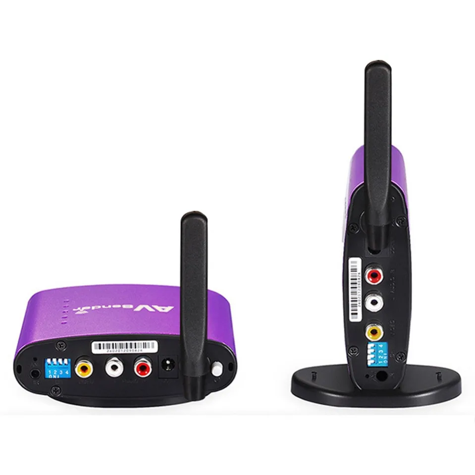

PAT-650 5.8GHz 300m Wireless STB AV Sender TV Audio Video Transmitter & Receiver Set for IPTV DVD with EU US UK AU Plug PAT650