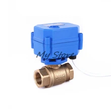 Фиксированный шаровой кран CR01 Солнечный Электрический 1/" DN15, 2 варианта, Электрический магнитный кран