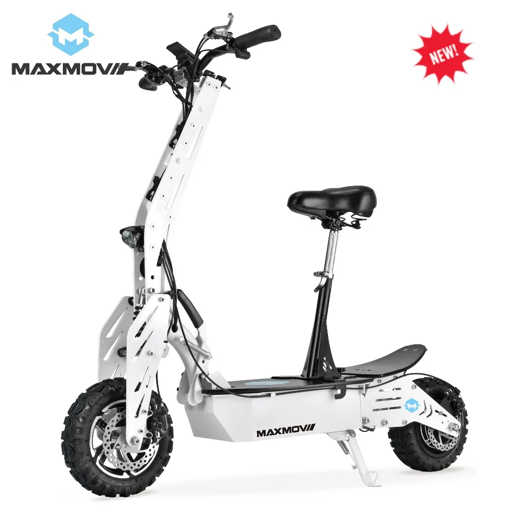 Скутер MAXMOV ECO Style для взрослых Электрический со съемным сиденьем и литиевым