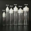 100 pièces vide graisse E liquide bouteille 10ml 15ml 30ml 50ml 60ml PET stylo forme en plastique compte-gouttes bouteille pour E jus ongles Gel ► Photo 3/6