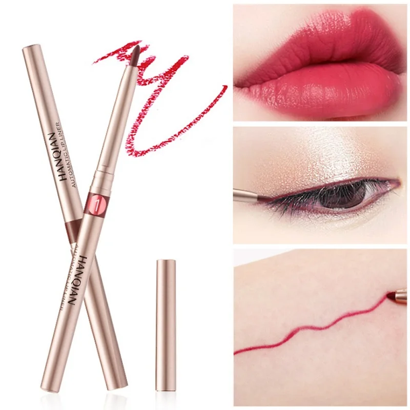 Buy Long lasting Plum Automatic Rotating Lip Liner Waterproof Lips Baton Matte