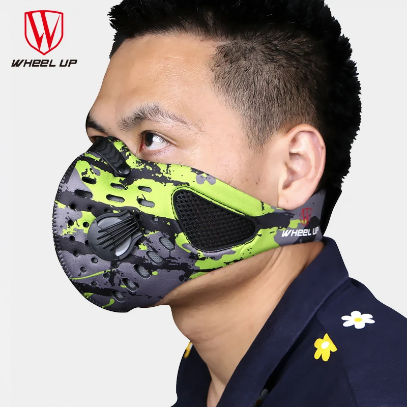 Осенне-зимние велосипедные маски для мужчин и женщин, ветрозащитные Анти-туманные пылезащитные маски PM2.5 с активированным углем, пылезащитные маски, фильтры для лица