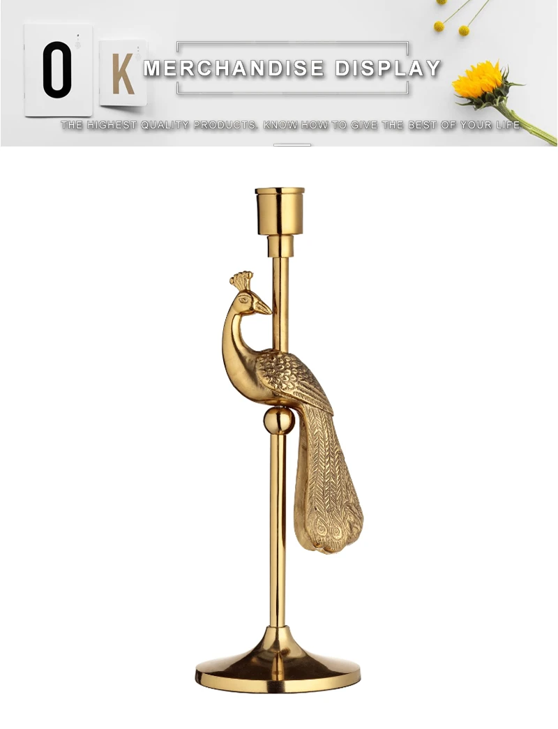 gold home décor geometric candle holder votive candle holders (7)