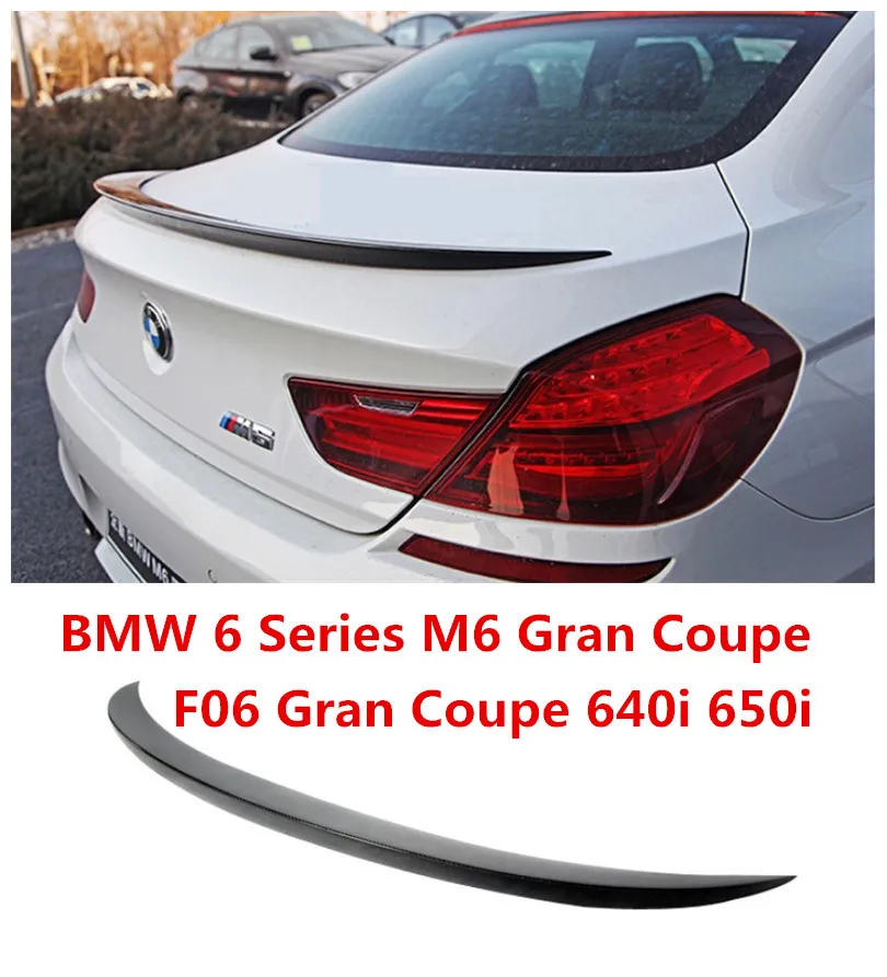 

Carbon Fiber Spoiler For BMW 6 Series F06 M6 Gran Coupe 640i 650i 2011.12.13.14.15.2016.2017 High Quality Car Rear Wing Spoilers