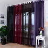 Curtains black and white drapes Sheer yarn tulle Orange Curtains Tulle for ivory curtains green curtains wedding ceiling WP184C ► Photo 3/6