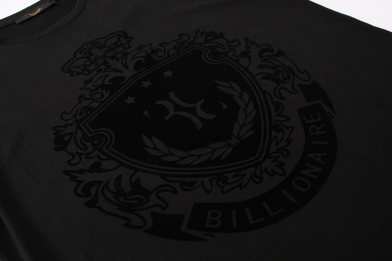 Billionaire, Мужская футболка, новинка, мерсеризованный хлопок, модный английский принт, тонкая, высокое качество, круглый вырез, M-4XL