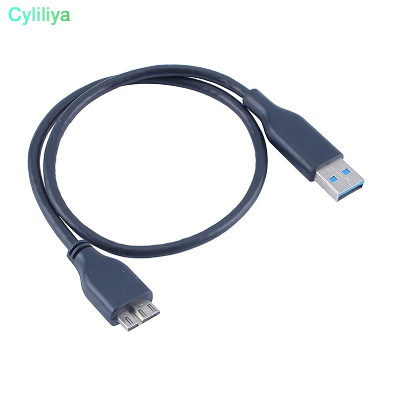 100pcs USB 3.0 Male A to Micro B Cable Cord Adapter Converter For External Hard Drive Disk HDD High Speed approx 45cm | Электроника