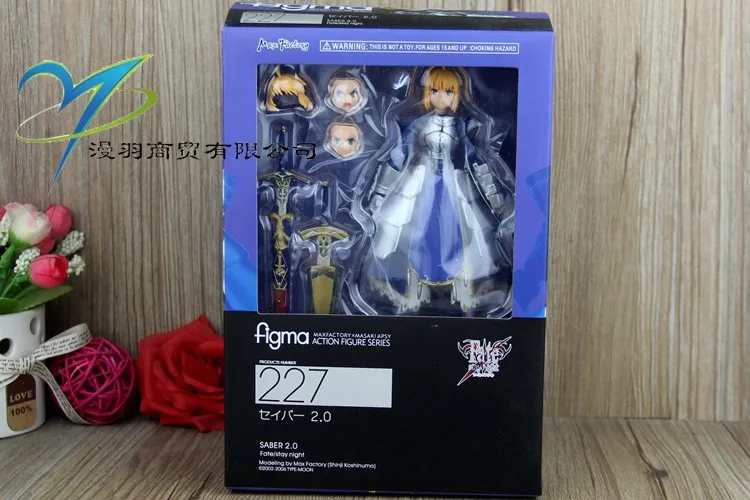 ПВХ 227 Броня саблей фигурка Fate Stay Night Good аниме модель игрушки Суставы подвижные Сменные подарочные коллекции