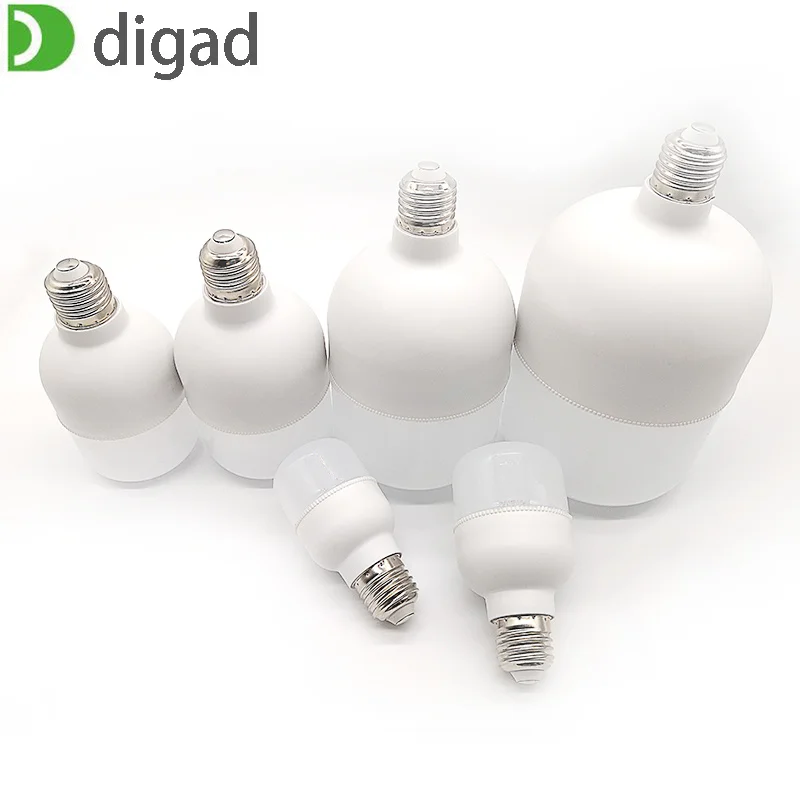 

digad LED Bulb Lamps E27 220V Light Bulb Smart IC Real Power 6W 12W 18W 24W 36W 50W High Brightness Lampada LED Bombilla