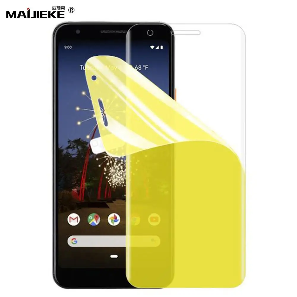 

3D Soft Front Hydrogel Film For GOOGLE Pixel 4 XL 3A XL TPU Full Cover screen protector for Google Pixel 3 3XL 2XL 2 nano Film