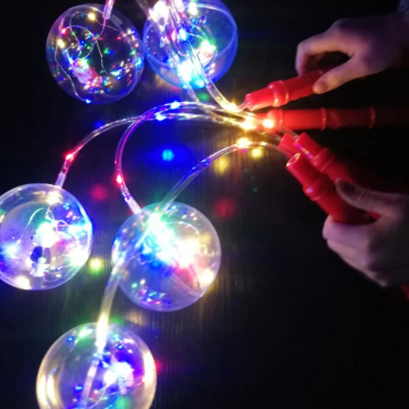 Новинка, светящиеся игрушки, светодиодный, мигающий, портативный, волнистый шар, люминесцентный шар, игрушки, фонарь, светодиодный, игрушки для детской вечеринки, Рождественский подарок