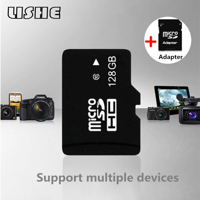 

C10 Micro SD Card 8GB 16GB 32GB SDHC Memory Card High speed Flash Card 64GB 128GB SDXC Flash Sdcard for Smartphone Adapter