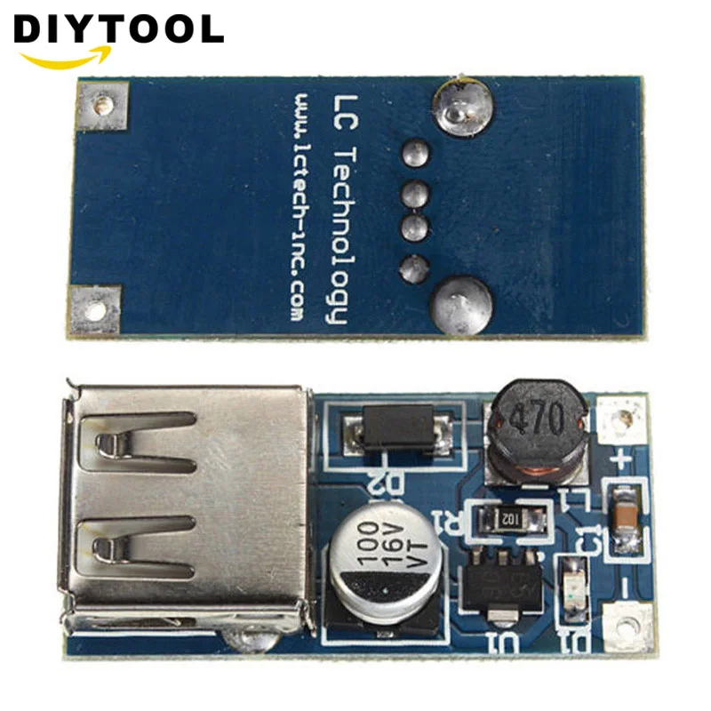 

0.9V-5V to 5V DC-DC USB Voltage Converter Step Up Booster Power Supply Module 600mA PFM Control Mini Mobile Booster