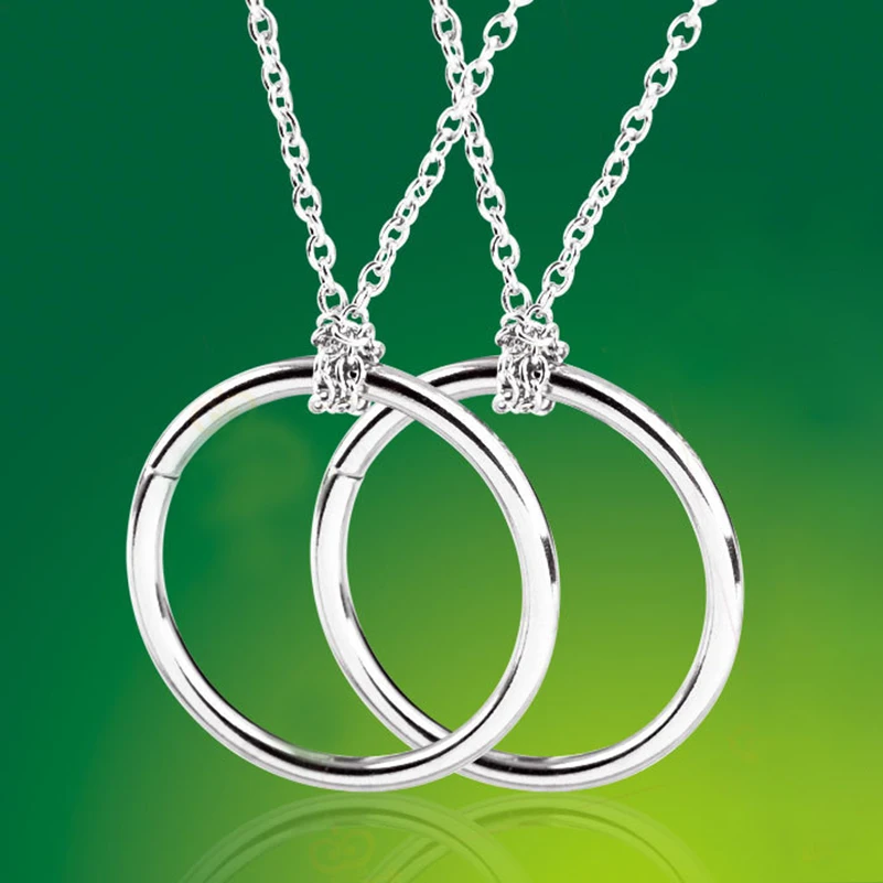 6Pcs/1lot Metal Magic Rings and Chain Toys Magic Tricks Props easy