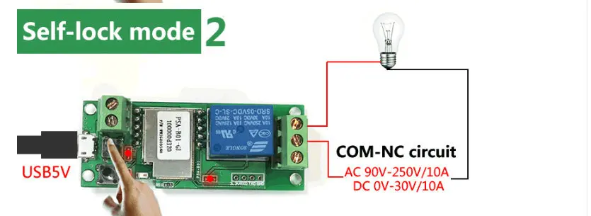 DC5V 12v 24v 32v 1CH/2 CHwifi переключатель беспроводной триггерный релейный модуль автоматизации "умный дом для контроля доступа по отпечаткам systemr автофиксацией/шаговым управлением/самоблокирующийся