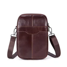 Новая сумка на плечо из натуральной кожи, мужские сумки-мессенджеры, повседневные деловые маленькие карманы для телефона, сумка на плечо, мужские сумки через плечо, дорожные сумки