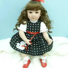 Новейшие винил силиконовые перерожденные куклы младенцы, сопровождать ручной работы реалистичные принцесса кукла "малыш" для девочек изящное детское фирменные рождественские подарки