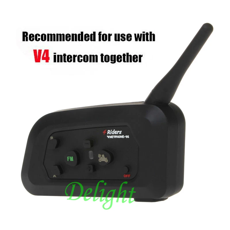 1 шт. Bluetooth гарнитура Vnetphone V4C 1200 м|vnetphone v4c|referee intercomintercom headset |