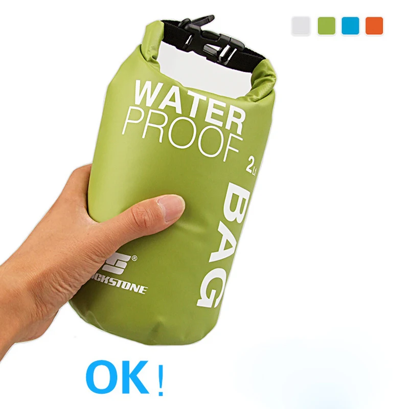 5l ultraligero impermeable para al aire libre rafting drifting kayaking Natación trekking camping saco seco bolsa de almacenamiento equipo