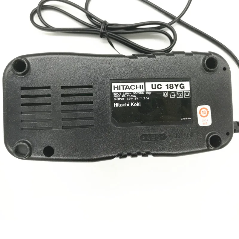 Зарядное устройство для экскаватора Hitachi UC18YG 7,2 V 9,6 V 12V 14,4 V 18V EB712S FEB7S EB714S EB912S FEB9S EB12S FEB12S