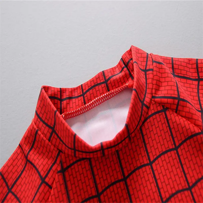 الصيف الصبي ملابس السباحة 3 قطع الأطفال ملابس السباحة طفل الاستحمام دعوى سراويل للسباحة للأطفال العنكبوت بطل الشاطئ تصفح الاستحمام دعوى