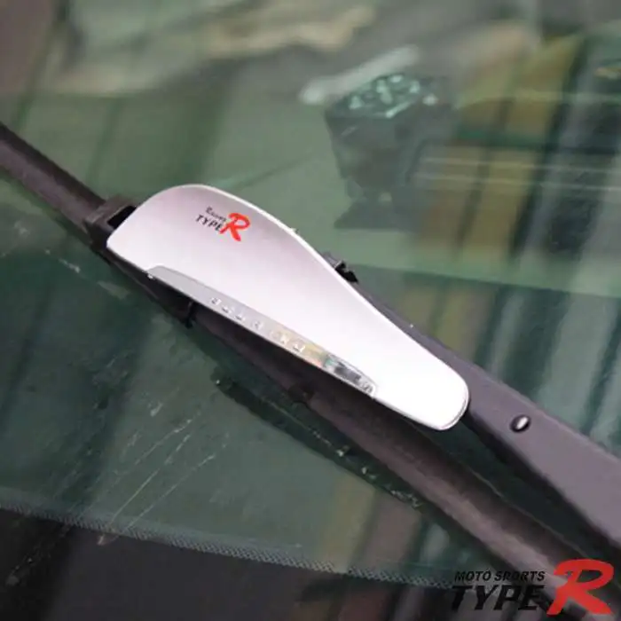 Typer 1pairs Car Auto Front Metel Windscreen Wiper Spoiler Presser