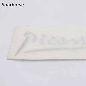 

New For Citroen Picasso Resin Logo Emblem Fender Side Wing Badge Sticker For Xsara Picasso For C4 Picasso HD