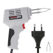 Электрический паяльник 100 Вт 220-240 В горячий воздух Сварка тепловой пушкой инструмент для припоя проволока сварка ремонт инструменты ЕС вилка Электрический Железный пистолет