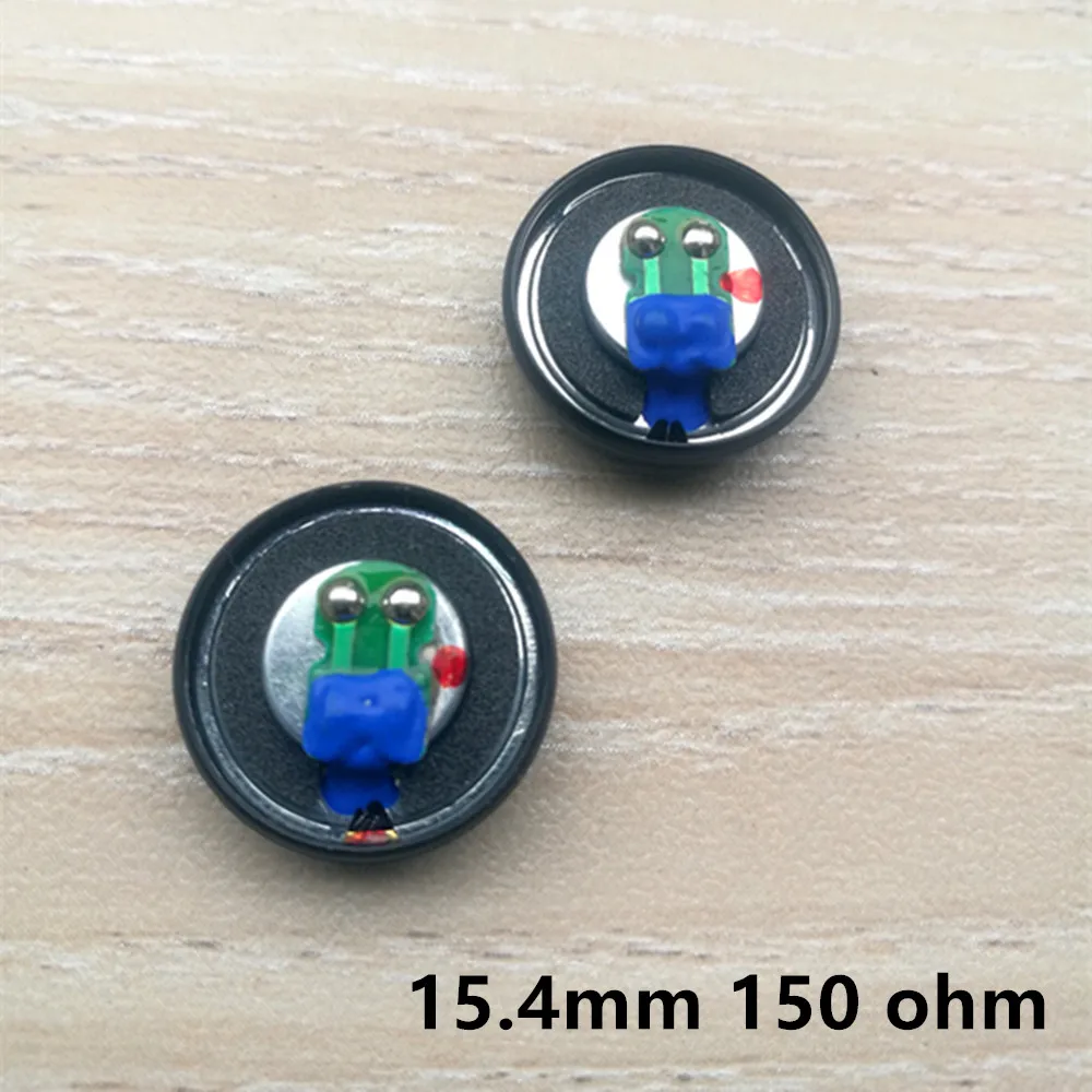 1 пара 15 4 мм 150ohm с плоским носком Динамик высокое сопротивление Diy MX500 драйвер блок