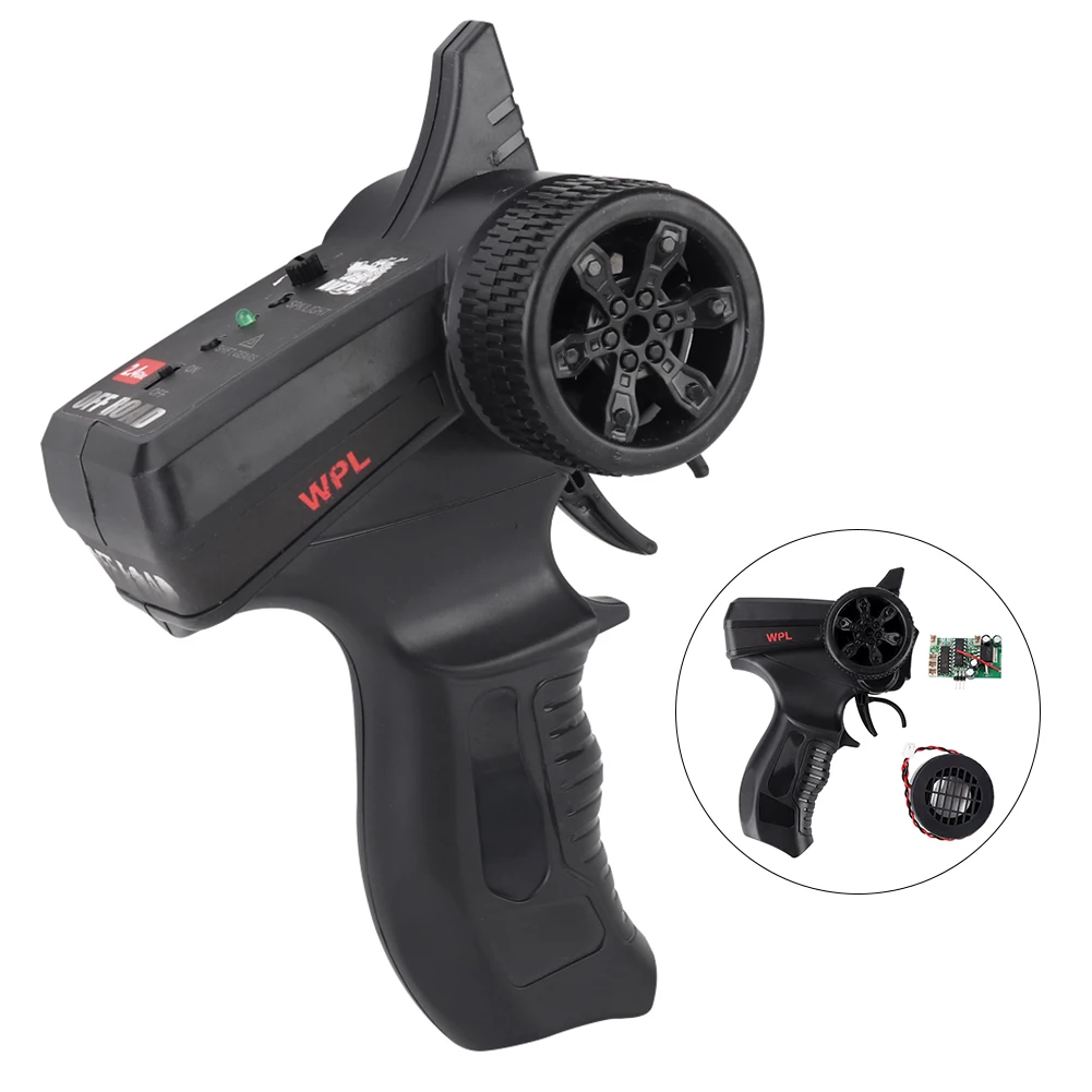 

Spare Parts DIY Accessories Replacement Horn Black Receiver Board Plastic Durable Remote Control For WPL Car