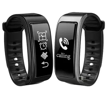 

vanpower OLED Screen Smart Bracelet Heart Rate Fitness Tracker Blood Pressure Sleep Monitor Bluetooth Sports Wristbands Band