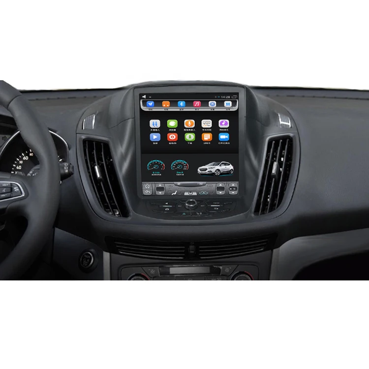 2013 2017 Новый Kuga Escape вертикальный сенсорный экран 10 4 дюйма Android автомобильный GPS