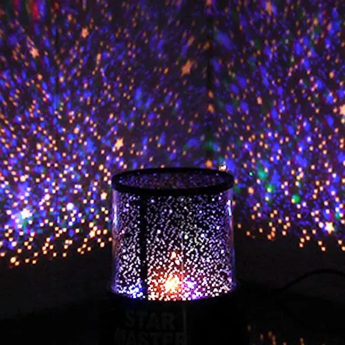 Настоящая лава лампа ночник ян звезда проекционная лампа Романтический Красочный Космос Мастер светодиодный проектор