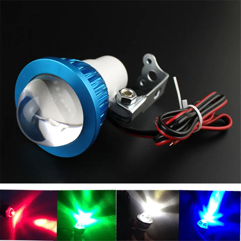 Car styling WUPP 12 80V Universal bright LED Strobe motorcycle headlight Indicator td0104