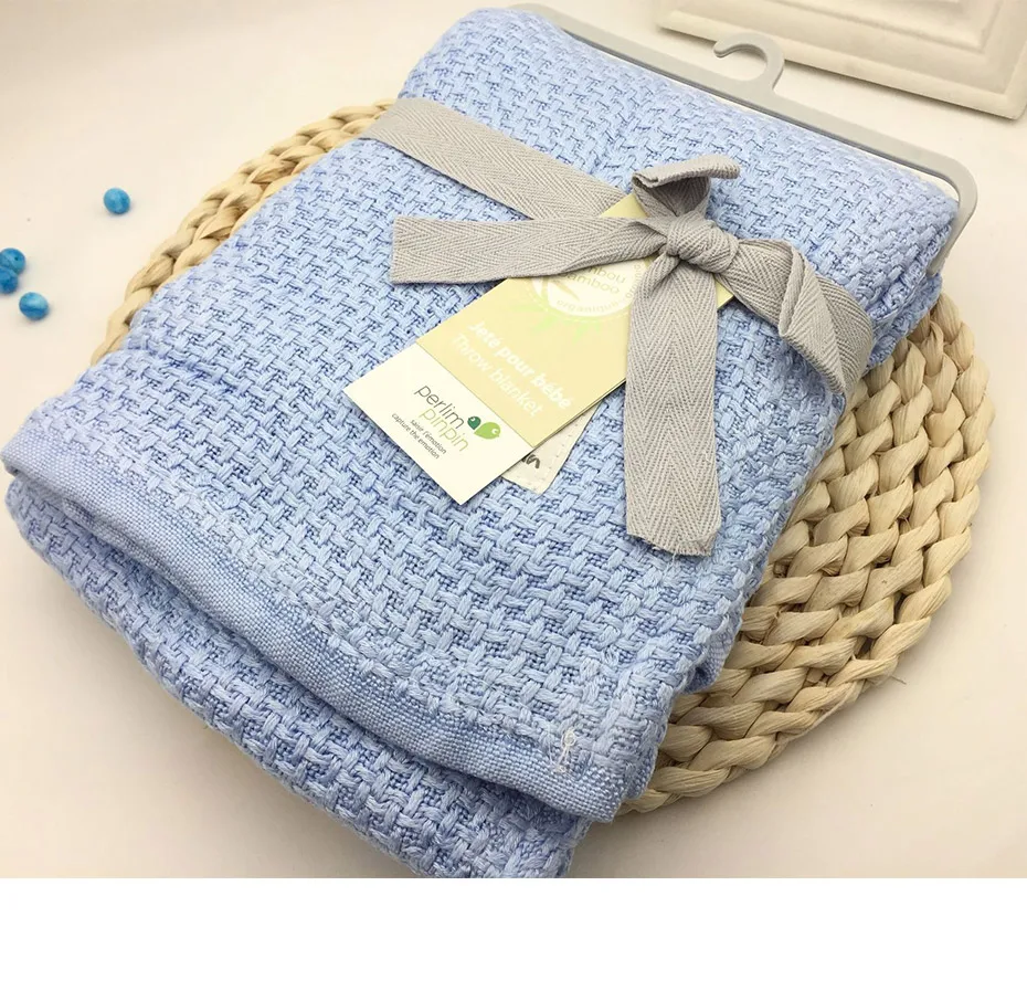 Высокое качество бамбуковые волокна хлопка детское одеяло для новорожденных Одеяло ребенка пеленать Nap получения коляска Обёрточная