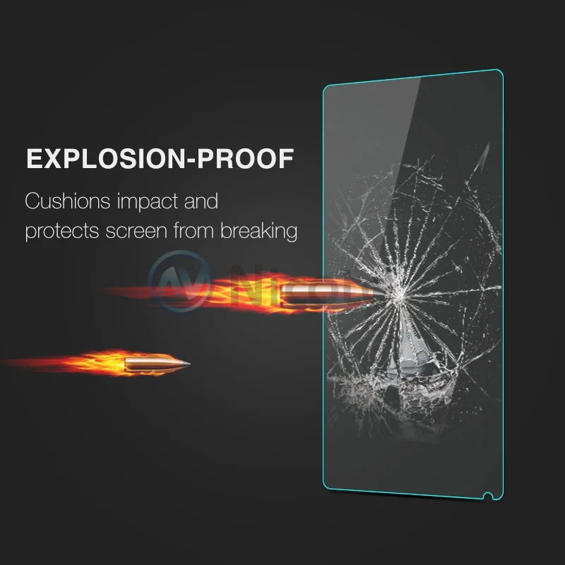 Anti-fingerprint Tempered Glass For Xiaomi Mi 8 Lite MAX MIX 2 6 Screen Protector Film For Redmi Note 5A Prime 6A Note 3 Film (2)