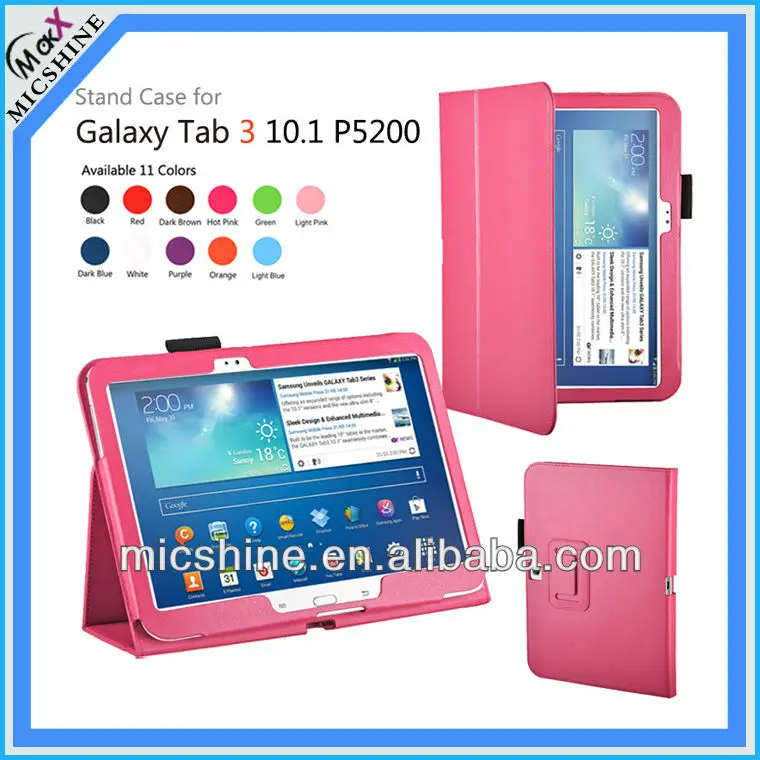 Gligle Стенд кожаный чехол для Samsung Galaxy Tab 3 10.1 P5200/P5210 3G и Wi-Fi edition кожаный чехол 100 шт./лот
