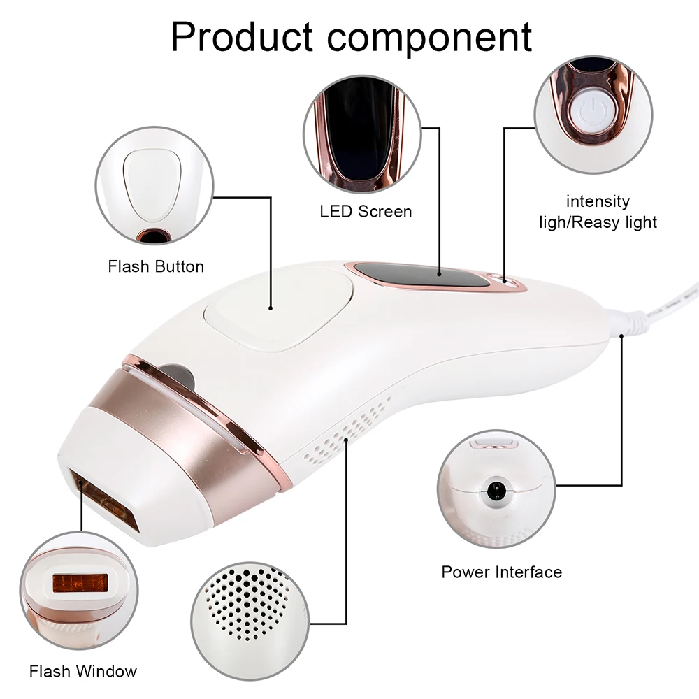 300000 раз флэш-устройство для удаления волос интенсивность света в 5 файлов светодиодный дисплей портативный удаление коммерческих IPL лазерный эпилятор
