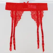 Сексуальная кружевная дымка подвязки женский лук Decoraion сексуальные пояса с резинками для чулок женщин/леди пояс на подтяжках Сексуальное белье GA1105